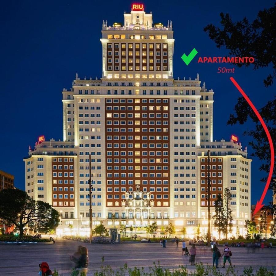 Centrico Plaza Espana - Gran Via Мадрид Екстериор снимка